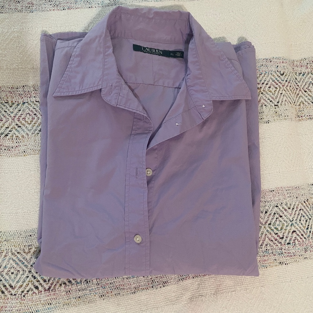 Ralph Lauren Lilac Button Down